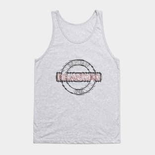 Papuan Branded (twirl) design Tank Top